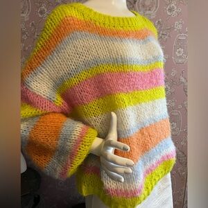 Vero Moda Colorful Striped Women's Sweater